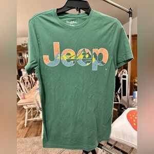 Goodfellow & Co Men's Green Jeep T-Shirt